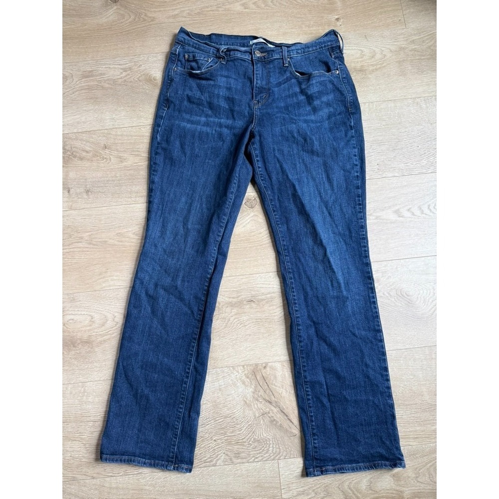 EUC‎ Womens Levis 505 straight jeans stretch size 10x30 (10x29.5)